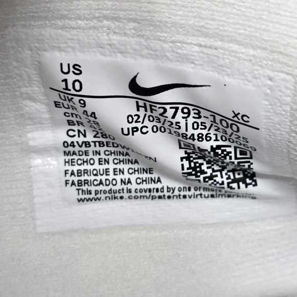 Nike Ja 3 \'Light Show\' Men\'s Size 10 Grey White Basketball Shoes HF2793-100 New main image 6